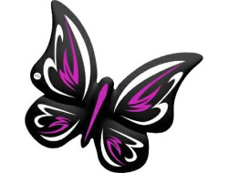 AROMA CAR BUTTERFLIES BLUEBERRY