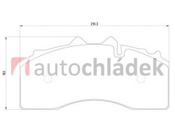 Deska brzdová 29227 BPW