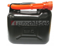 Kanystr plastový 5 l s nálevkou