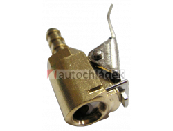 Koncovka hadice plnění pneu se zajištěním 6mm