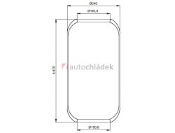 Měch pérování MAN 1888N