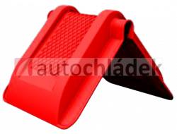 Roh ochranný plastový velký 197x162x147 mm červený