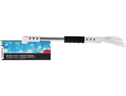 SHERON Škrabka na okno bílo-modrá s rotačním smetáčkem