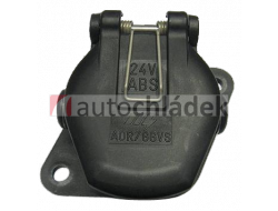 Zásuvka 7-pól. ABS/EBS 24 V ADR