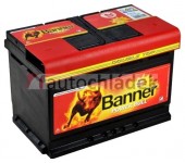 Autobaterie BANNER Power Bull 12V 74Ah 680A P74 12