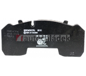 Deska brzdová BREMSKERL 29165 BPW, MB, MAN, SOR, SAF