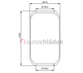 Měch pérování DAF, IVECO, SCANIA, VOLVO