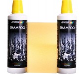 MOTIP Autošampon s voskem 2x 500 ml + houba