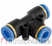 Rychlospojka T plastová 10 mm