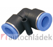 Rychlospojka úhlová plastová 15 mm