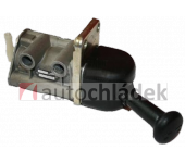 Ventil ruční brzdy - 3 vývody, příčný úchyt