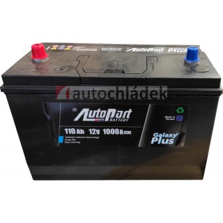 Autobaterie AUTOPART GALAXY PLUS 12V 110Ah 950A EN (AGRO)