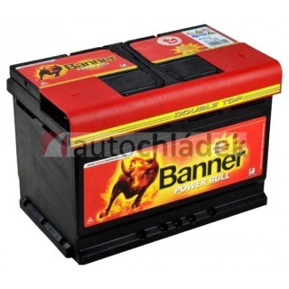 Autobaterie BANNER Power Bull 12V 74Ah 680A P74 12
