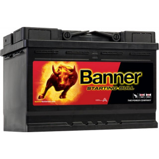 Autobaterie BANNER Starting Bull 12V 72Ah 650A 572 33