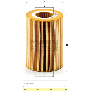 Filtr olejový HU1270x