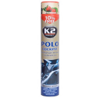 K2 POLO COCKPIT 750 ml STRAWBERRY - ochrana vnitřních plastů