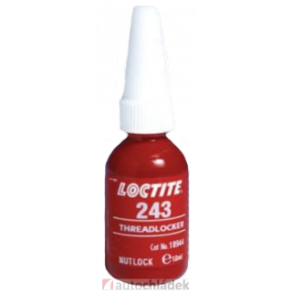 LOCTITE Zajištění šroubových spojů typ 243 středněpevnostní 10 ml