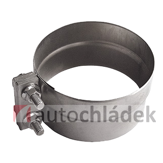 Objímka výfuku 127-132 mm VOLVO nerez
