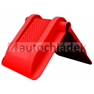 Roh ochranný plastový velký 197x162x147 mm červený