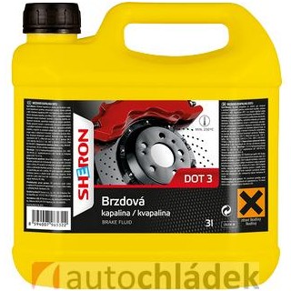 SHERON Kapalina brzdová DOT3 3 l