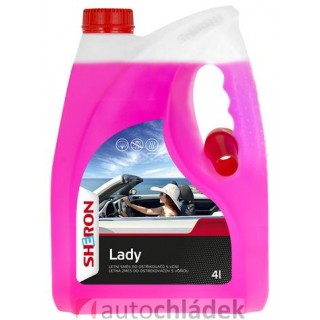 SHERON Letní kapalina do ostřikovačů 4 l Lady
