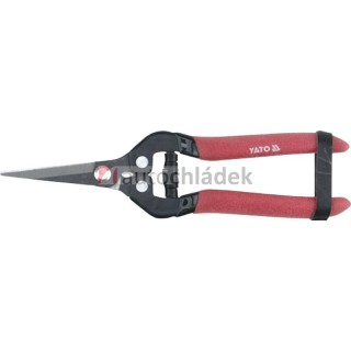 YATO Nůžky zahradní na prořez květin a ovoce 190mm rovné YT-8816